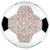 A soccer ball featuring black and white panels  サッカーボール (回転)