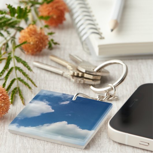 A softness to the clouds キーホルダー (正面右)