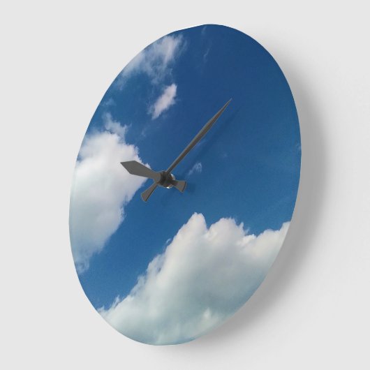 A softness to the clouds ラージ壁時計 (傾斜)