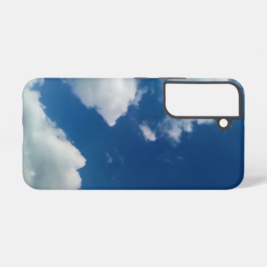 A softness to the clouds samsung galaxyケース (裏面横)