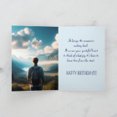 A SON BIRTHDAY CARD サンキューカード (内部)