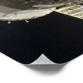 A Soyuz spacecraft backdropped by Earth ポスター (角)