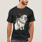 A Space Dog's Cosmic Journey Tシャツ (正面)