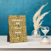 A Special Celebration Any Age Birthday フォトプラーク (側面)