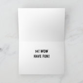 A SPECIAL TEENAGER ON **14th** BIRTHDAY CARD カード (内部)