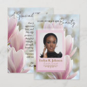 A Special Thanks – Magnolia Funeral サンキューカード (正面/裏面)