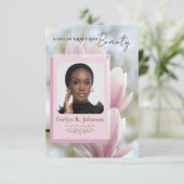 A Special Thanks – Magnolia Funeral サンキューカード (スタンド正面)