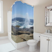 A Splash of Adventure at Schoodic Point シャワーカーテン (インサイチュ)