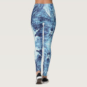 A Splash Of Aqua Blue レギンス (裏面)