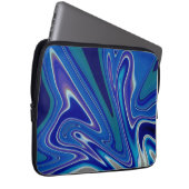 A Splash of Blue ラップトップスリーブ (正面右)