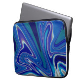 A Splash of Blue ラップトップスリーブ (正面左)