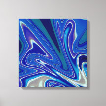 A Splash of Blue  16x16