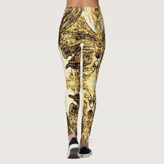 A Splash Of Golden Brown レギンス (裏面)