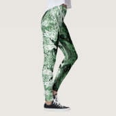 A Splash Of Green 2 Leggings レギンス (右)