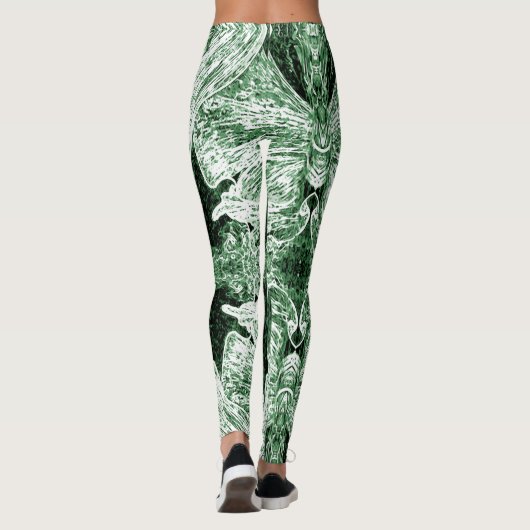 A Splash Of Green 2 Leggings レギンス (裏面)