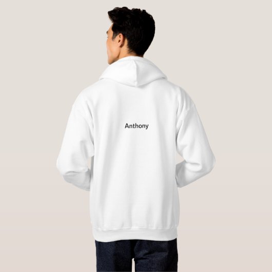"A splash of joy" hoodie for men パーカ (裏面フル)