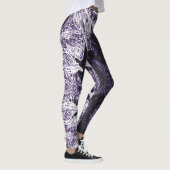 A Splash Of Purple 2 Leggings レギンス (右)