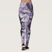 A Splash Of Purple 2 Leggings レギンス (裏面)
