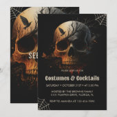 A spooky Halloween invitation fe 招待状 (正面/裏面)