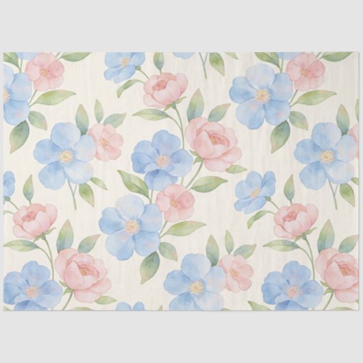 A Springy Floral Design #4 薄葉紙 (正面)