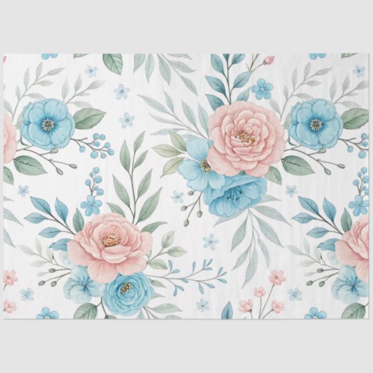 A Springy Floral Design #5 薄葉紙 (正面)