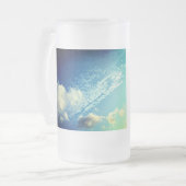 A sprinkling in the clouds フロストグラスビールジョッキ (正面左)