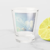 A sprinkling of clouds ショットグラス (裏面)