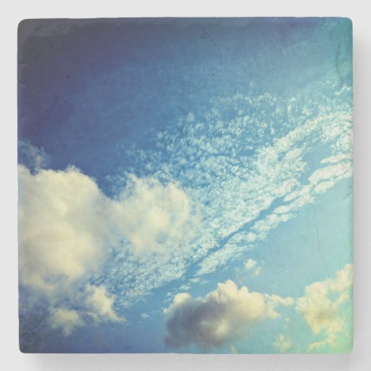 A sprinkling of clouds ストーンコースター (正面)
