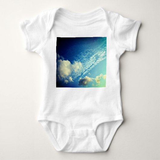 A sprinkling of clouds ベビーボディスーツ (正面)