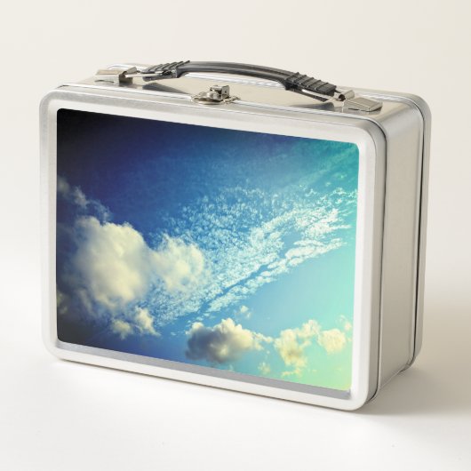 A sprinkling of clouds メタルランチボックス (正面)