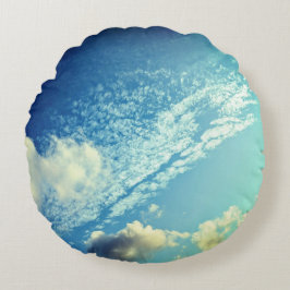 A sprinkling of clouds ラウンドクッション