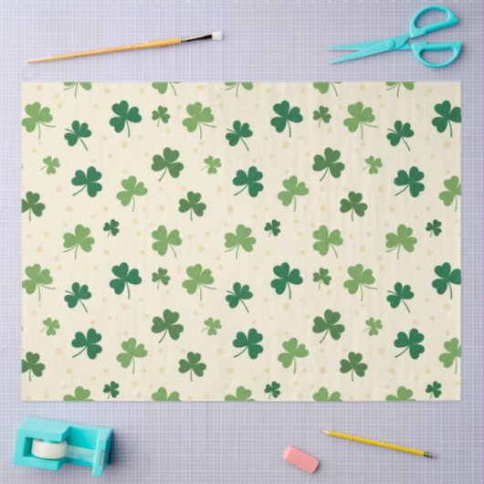 A St Patrick's Series Design #6 薄葉紙 (クラフト)