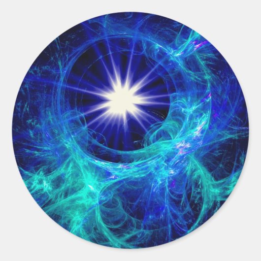 A star is born ラウンドシール (正面)