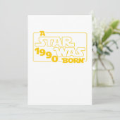 A Star Was Born 1990 30 th Birthday Gift 招待状 (スタンド正面)
