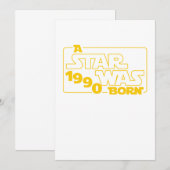 A Star Was Born 1990 30 th Birthday Gift 招待状 (正面/裏面)