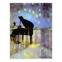 A Starry Night in Rhome (Altered) Vanゴッホ/写真