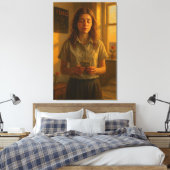 A step of hope キャンバスプリント (インサイチュ (寝室))