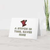 A Stitch In Time カード (正面)