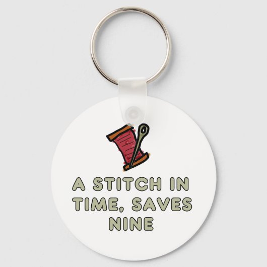 A Stitch In Time キーホルダー (正面)