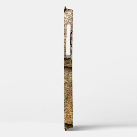 A stone wall made of cobblestones background textu Case-Mate iPhoneケース (裏面 / 左)