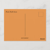 A Street in Seoul South Korea ポストカード (裏面)