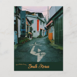 A Street in Seoul South Korea ポストカード