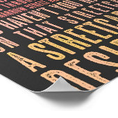 A Streetcar Named Desire Quote ポスター (角)