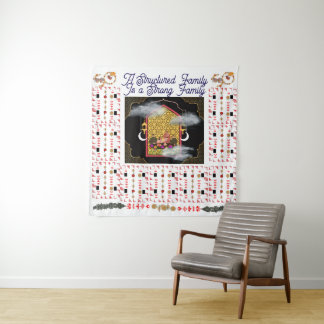 A Structured Family Is a Strong Family タペストリー