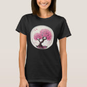 A Stunning and Symbolic Cherry Blossom Tシャツ (正面)