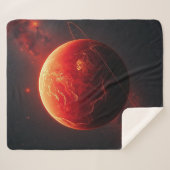A Stunning Red Planet シェルパブランケット (正面(横))