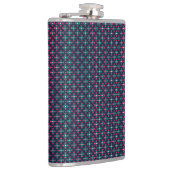 A stylish flask with a geometric pattern フラスク (右)