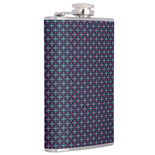 A stylish flask with a geometric pattern  フラスク (右)