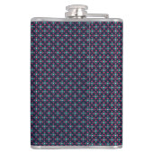 A stylish flask with a geometric pattern フラスク (裏面)