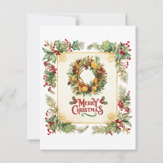 A stylish New Year card for joyful wishes シーズンカード (正面)